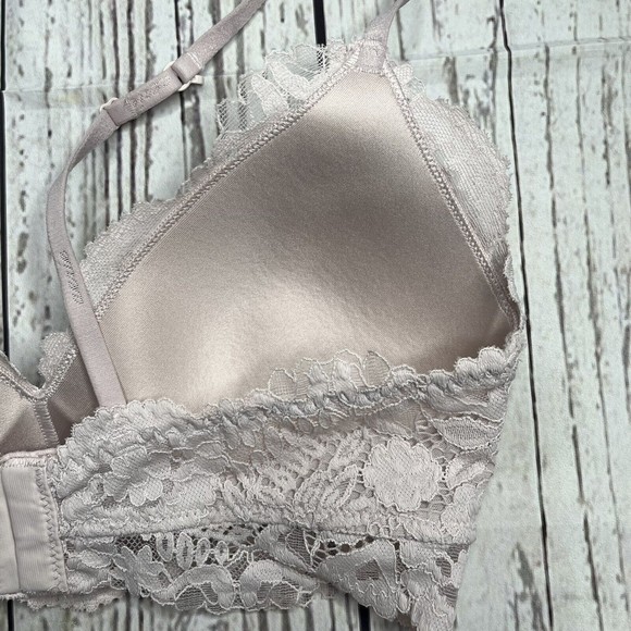 Aerie Bralette Lace Bra 32C Lightly Padded - Picture 7 of 11